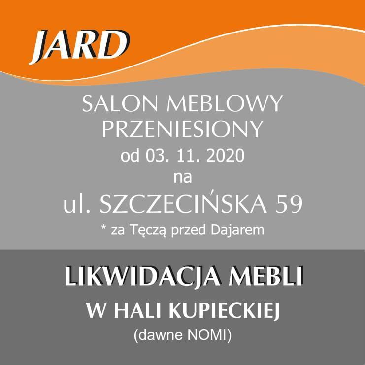 Jard - salon meblowy przeniesiony na ul. Szczecińska 59